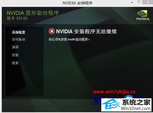 win10ϵͳװԿʾnVidiAװ޷ȰװintelͼĲ